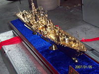 Warship Model