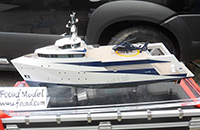Yacht Support Ship Model