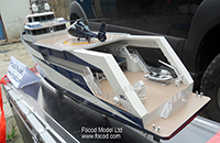 Yacht Support Ship Model