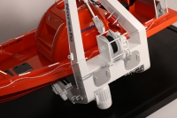 fast rescue boat with davit
